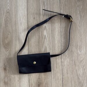Anthropologie Black Mini Bag